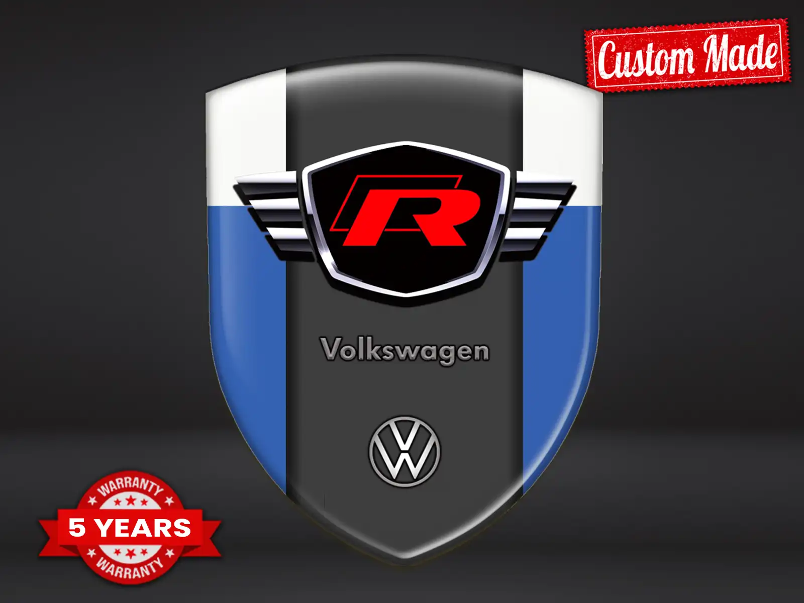 VW Wasserfester Sticker Hochwertig Premium Professionell